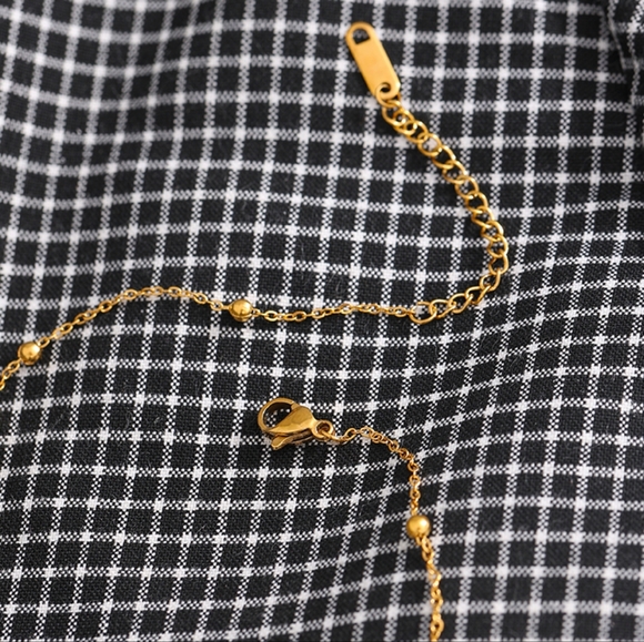 Elegant Bead Long Pendant Necklace - Picture 5 of 6